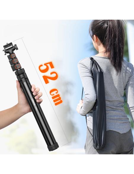 Statyw ULANZI TB64z z uchwytem na telefon i pilotem Bluetooth