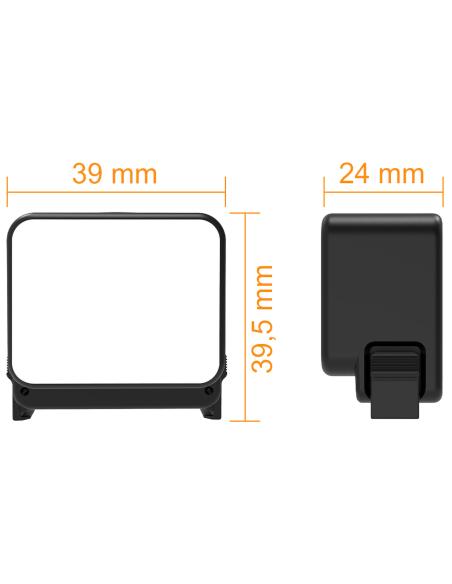 Mini Lampa ULANZI LM18 z systemem szybkiego montażu do kamery sportowej DJI Osmo Action