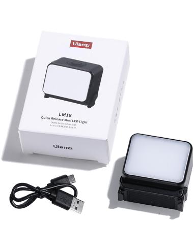 Mini Lampa ULANZI LM18 z systemem szybkiego...