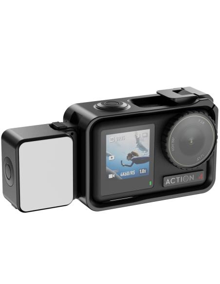 Mini Lampa ULANZI LM18 z systemem szybkiego montażu do kamery sportowej DJI Osmo Action