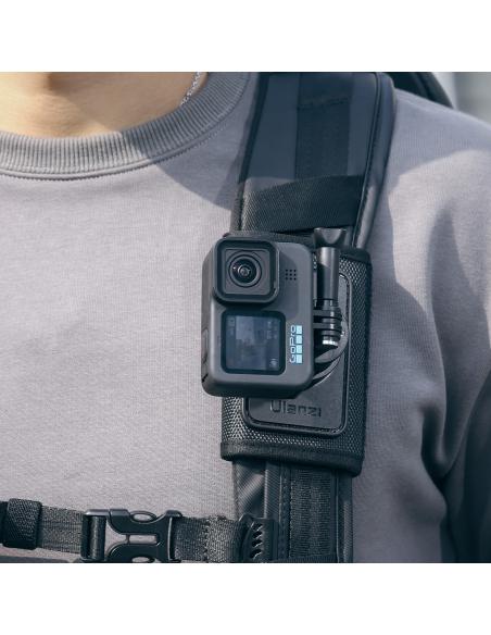 Mocowanie ULANZI CO62 Go-Quick II na plecak do kamer GoPro i smartfonów