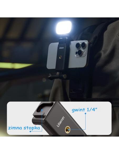 Mocowanie ULANZI CO62 Go-Quick II na plecak do kamer GoPro i smartfonów