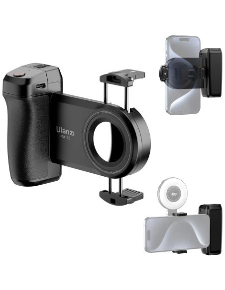 Magnetyczny uchwyt na telefon ULANZI MA35 z pilotem Bluetooth