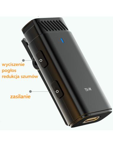 Bezprzewodowy zestaw mikrofonów ULANZI HM2301