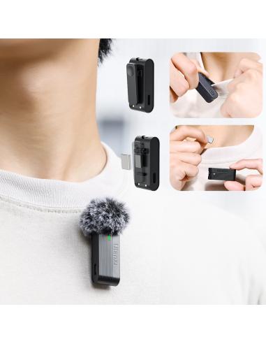 Bezprzewodowe mikrofony krawatowe ULANZI A100