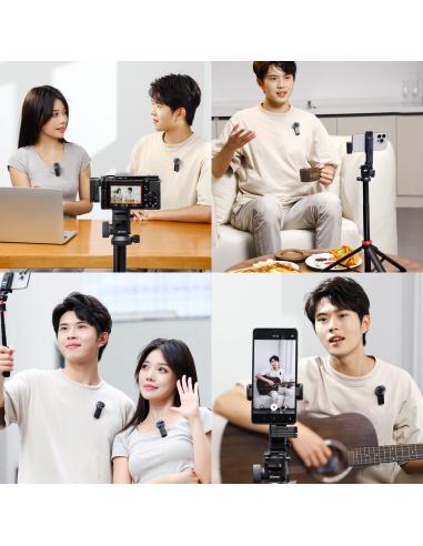 Bezprzewodowe mikrofony krawatowe ULANZI A100