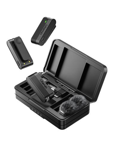 Bezprzewodowe mikrofony krawatowe ULANZI A100