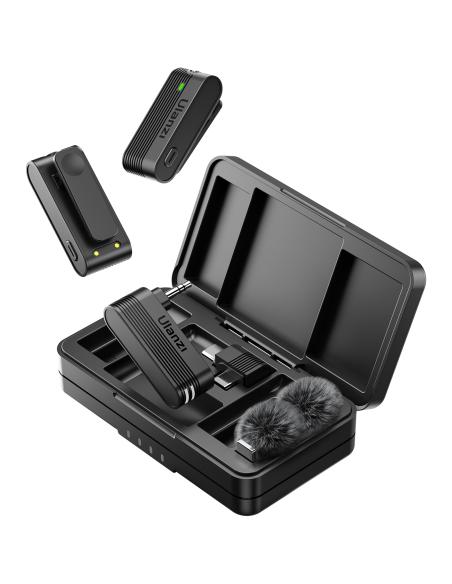 Bezprzewodowe mikrofony krawatowe ULANZI A100