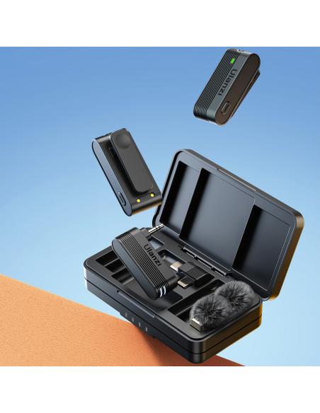 Bezprzewodowe mikrofony krawatowe ULANZI A100