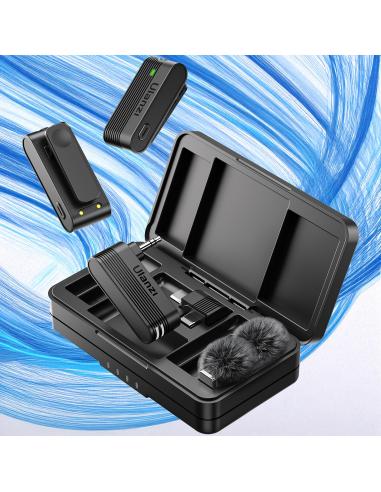 Bezprzewodowe mikrofony krawatowe ULANZI A100