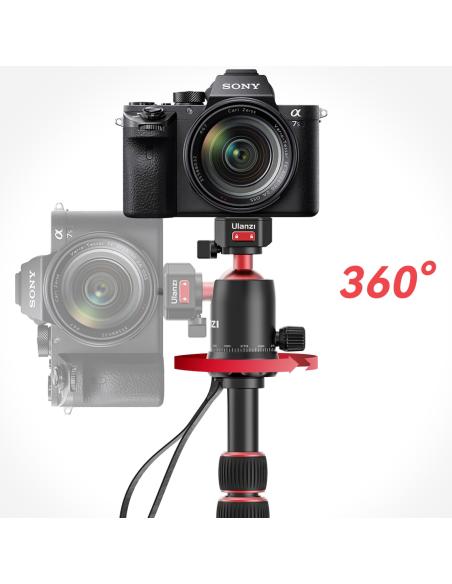 Odwracalny Statyw ULANZI TT31 z solidną głowicą panoramiczną udźwig 4 kg