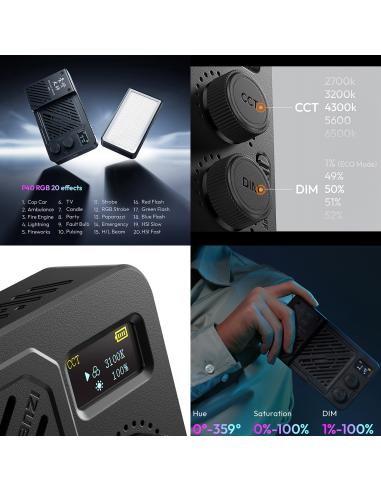 Kompaktowa Lampa LED 40W ULANZI LM-P40 RGB