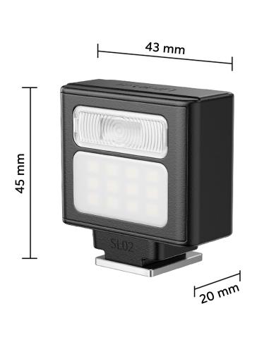 Dwufunkcyjna Mini Lampa Błyskowa ULANZI SL02
