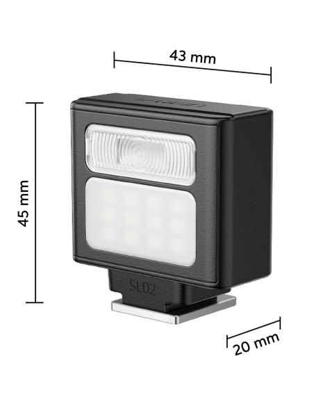 Dwufunkcyjna Mini Lampa Błyskowa ULANZI SL02