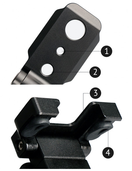 Wszechstronny uchwyt 360° do smartfonów z funkcją statywu  Ulanzi ST-05