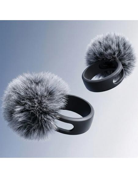 Mikrofony Bezprzewodowe ULANZI A21 czarne USB-C Redukcja Szumów z AI