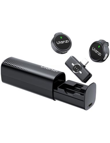 Mikrofony Bezprzewodowe ULANZI A21 czarne USB-C...