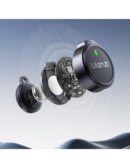 Mikrofony Bezprzewodowe ULANZI A21 czarne USB-C Redukcja Szumów z AI