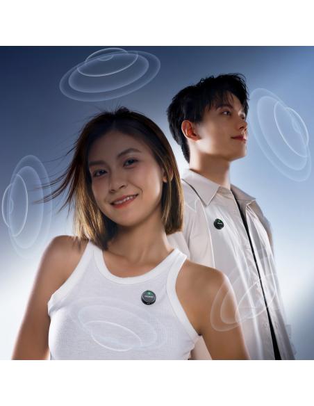 Mikrofony Bezprzewodowe ULANZI A21 czarne USB-C Redukcja Szumów z AI