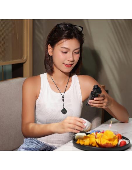 Mikrofony Bezprzewodowe ULANZI A21 czarne USB-C Redukcja Szumów z AI