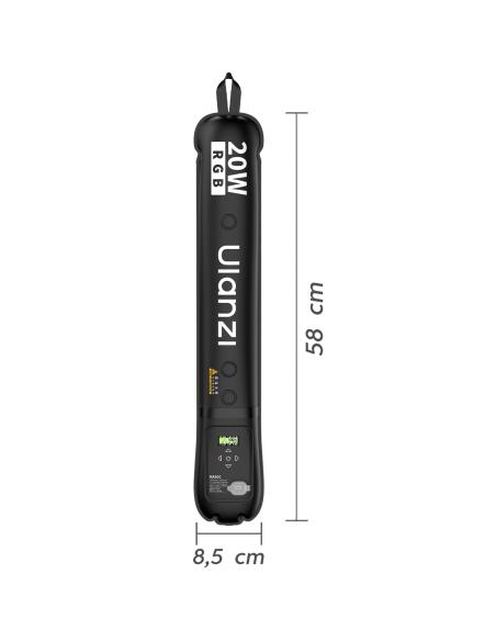 Nadmuchiwana tuba RGB Ulanzi UA20C 20W miecz LED IP66