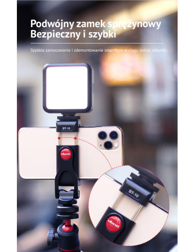 Uchwyt do smartfona 360°  Ulanzi ST-10