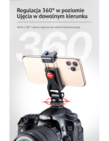 Uchwyt do smartfona 360°  Ulanzi ST-10