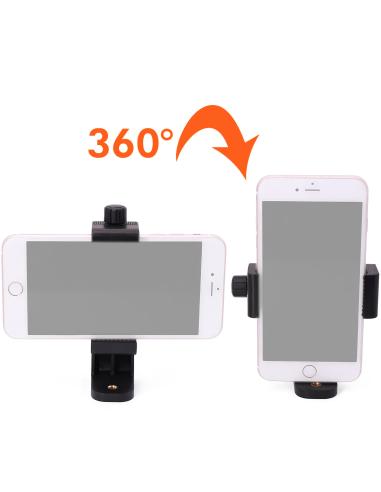 Uchwyt regulowany 360° do telefonów komórkowych...