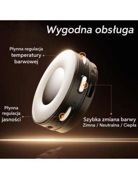 Magnetyczna lampa LED do Selfie ULANZI ML05