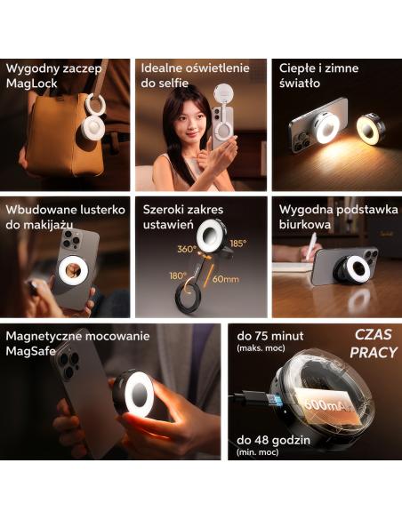 Magnetyczna lampa LED do Selfie ULANZI ML05