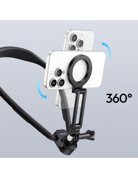 Magnetyczny uchwyt na szyję Ulanzi MG14 do telefonu MagSafe i kamer sportowych GoPro