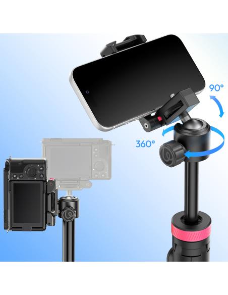 Statyw i kijek do selfie ULANZI MT-44B z uchwytem na telefon i pilotem Bluetooth