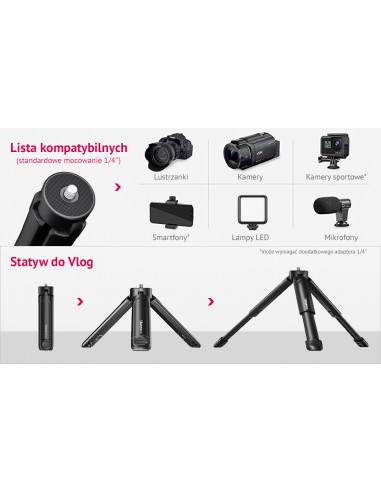 Uniwersalny statyw stołowy  Ulanzi MT-14