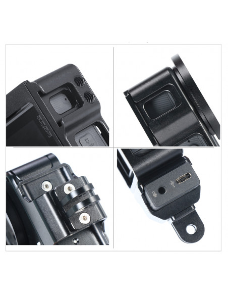 Aluminiowa ramka z uchwytem do adaptera AAMIC-001  Ulanzi V3