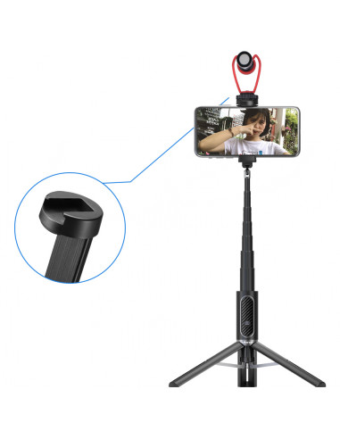Uchwyt 2w1 statyw / monopod selfie z pilotem...