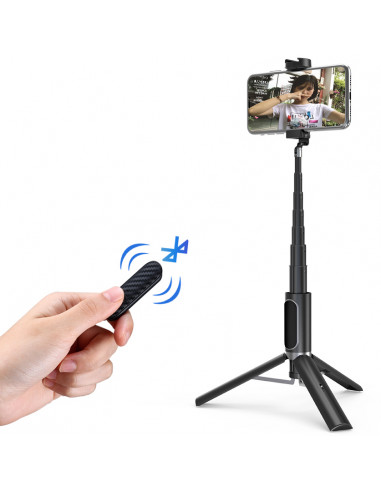 Uchwyt 2w1 statyw / monopod selfie z pilotem...
