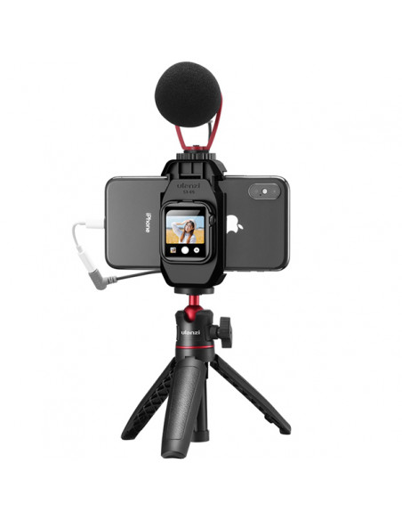 Uchwyt do smartfonu z ramką do Apple Watch Series 5  Ulanzi ST-09