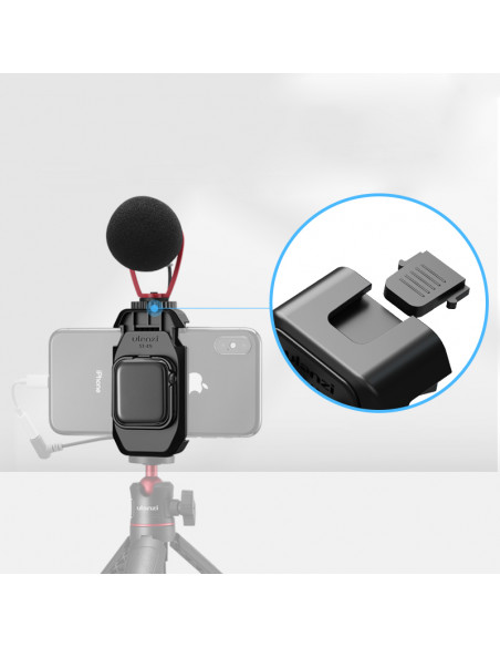 Uchwyt do smartfonu z ramką do Apple Watch Series 5  Ulanzi ST-09