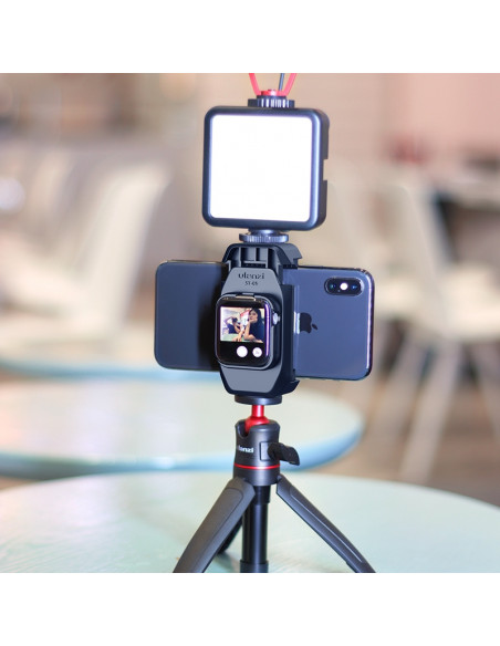 Uchwyt do smartfonu z ramką do Apple Watch Series 5  Ulanzi ST-09