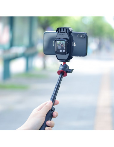 Uchwyt do smartfonu z ramką do Apple Watch...