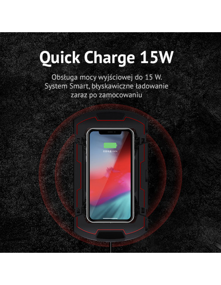 Ulanzi U-Rig Wireless uchwyt z bezprzewodowym ładowaniem telefonu