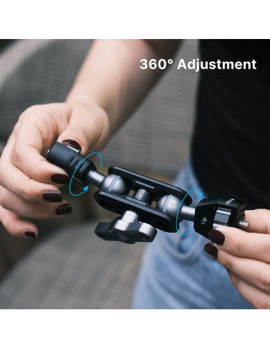 Uchwyt 1/4 i 3/8 cala Magic Arm 360 stopni...