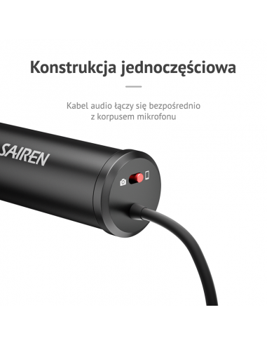 Mikrofon kierunkowy SAIREN Q3