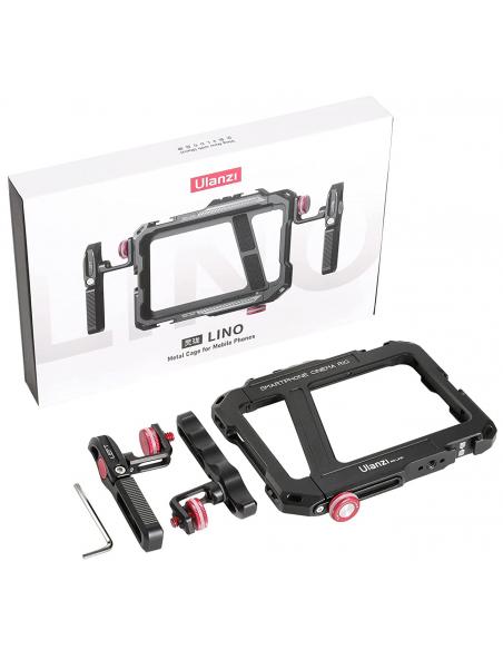 Klatka operatorska do smartfonów Ulanzi LINO - aluminium CNC