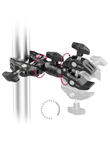 Podwójny zacisk / imadło Ulanzi R096