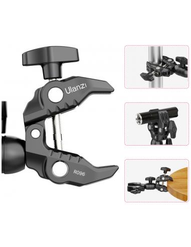 Podwójny zacisk / imadło Ulanzi R096