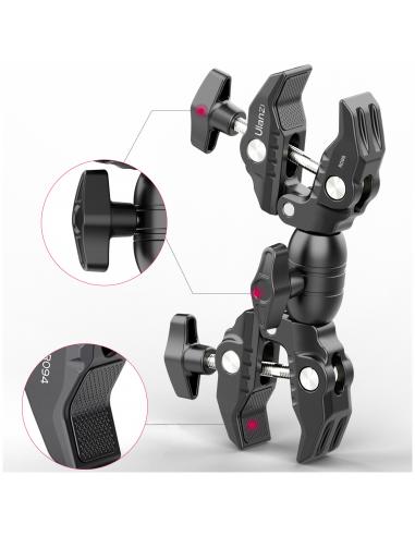 Podwójny zacisk / imadło Ulanzi R096