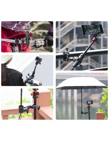 Podwójny zacisk / imadło Ulanzi R096