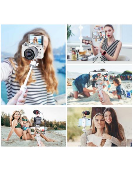 Statyw z głowicą kulową (biały)  Ulanzi MT-08