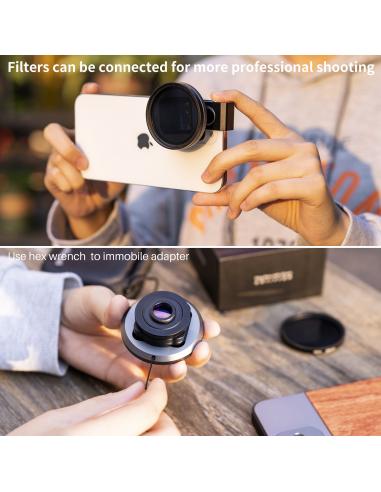 Obiektyw anamorficzny do smartfona Ulanzi 1.55XT